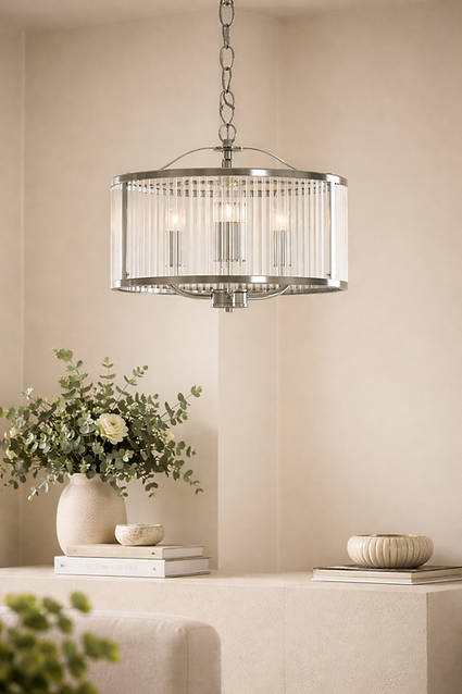 Monroe Pendant Light- Chrome