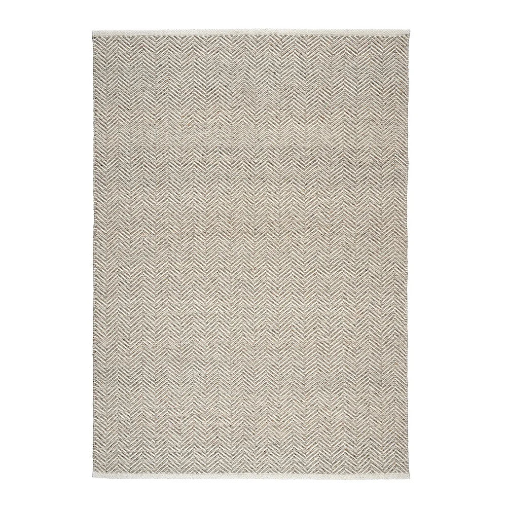Milton Herringbone Rug- Natural 120 x 170