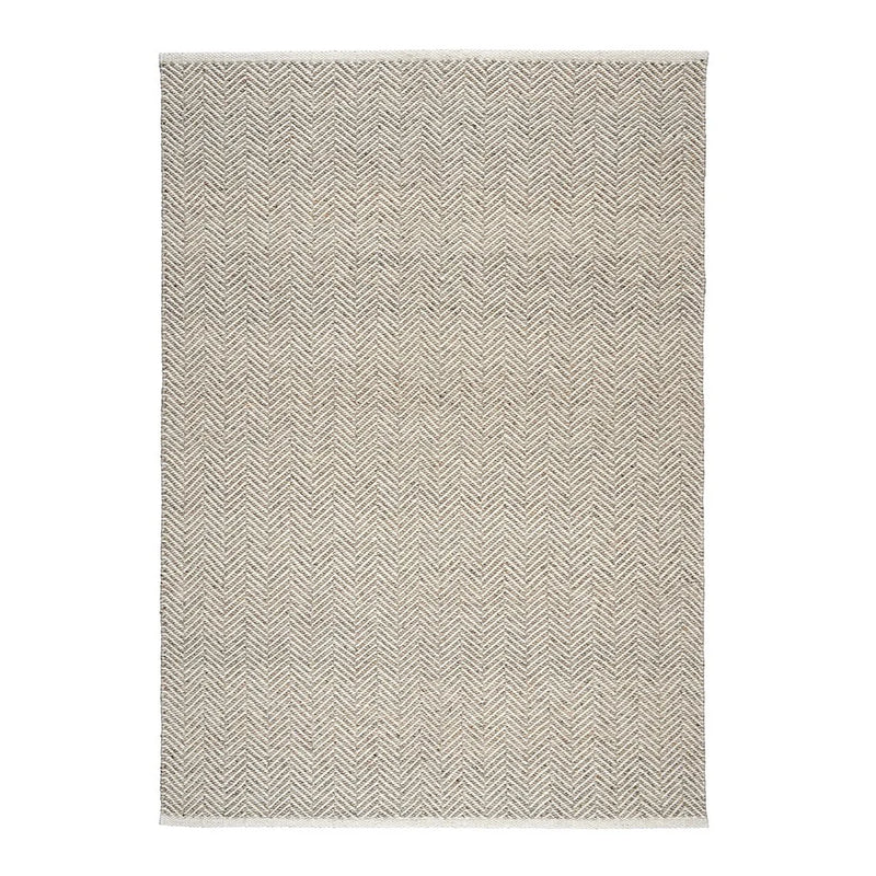 Milton Herringbone Rug- Natural 120 x 170