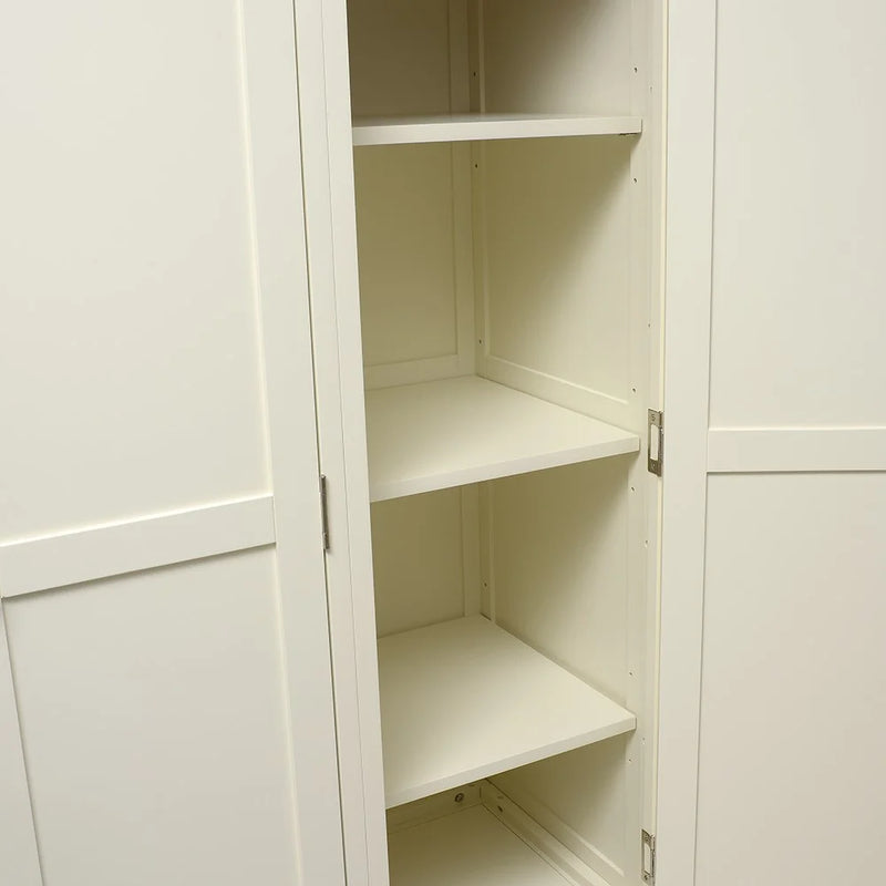 Simply Cotswold Classic Cream Triple Wardrobe