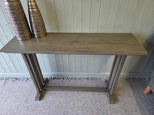 Notgrove Weathered Oak Console Table