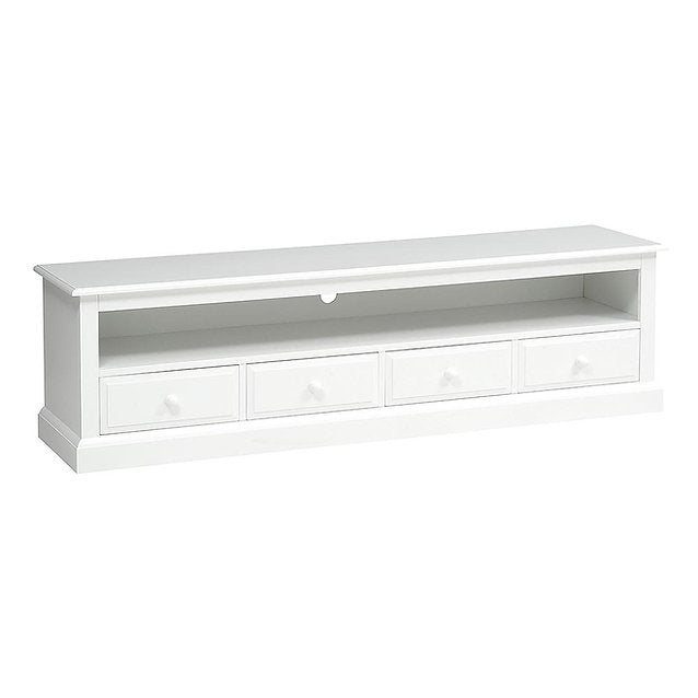Burford Warm White XL TV Stand (up to 75")