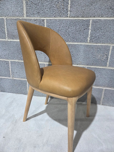 Set of 4 Boerum Leather Dining Chairs