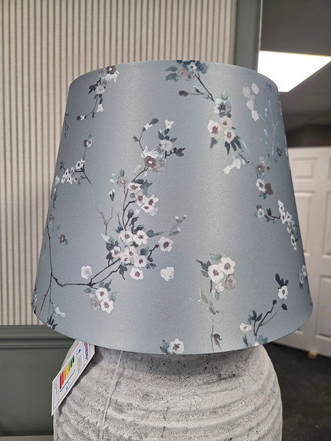 Cherry Blossom Tapered Lampshade -Light Green