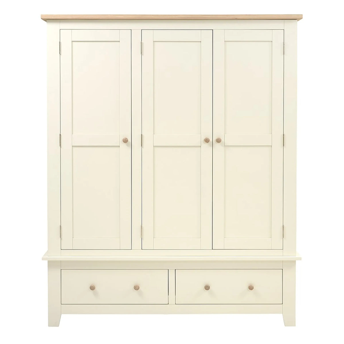 Chester Classic Cream Triple Wardrobe