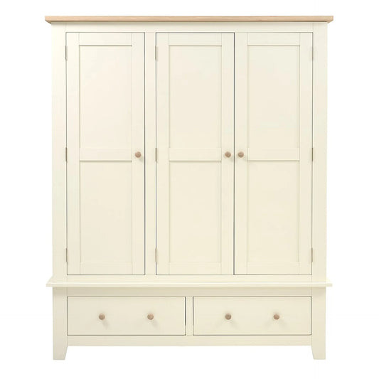 Chester Classic Cream Triple Wardrobe