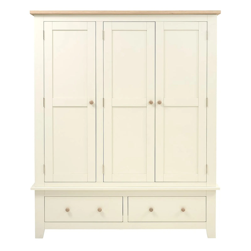 Chester Classic Cream Triple Wardrobe
