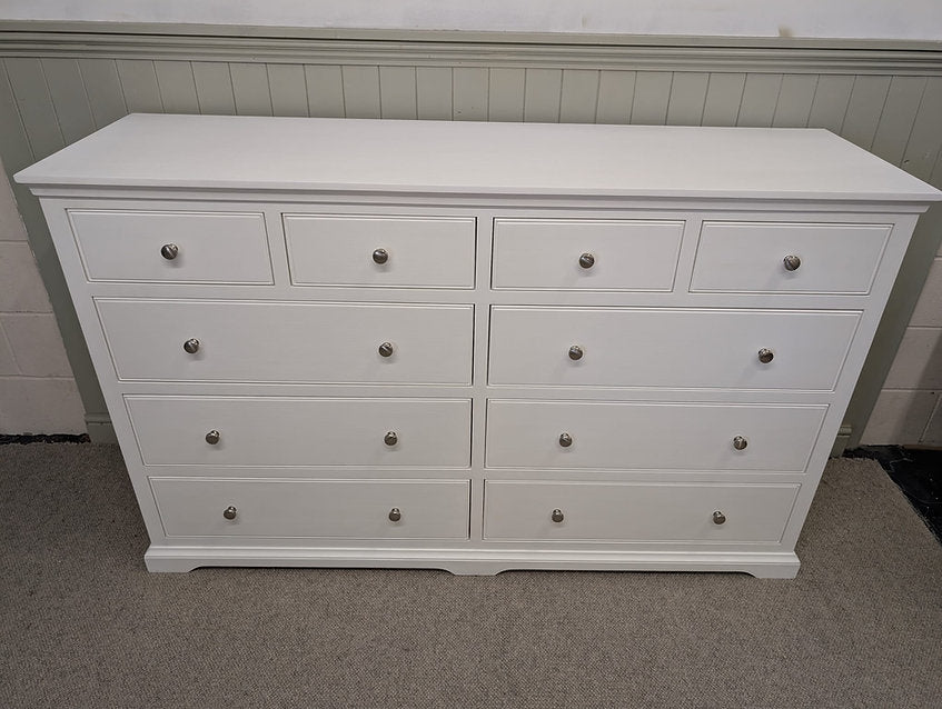 Fairford Soft White 10 Drawer Chest