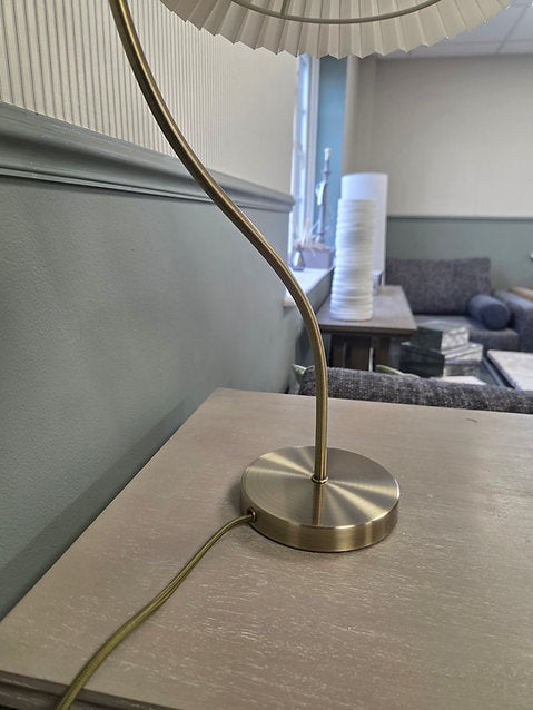 Pleated Table Lamp