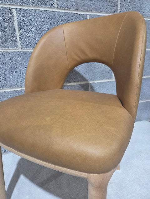 Set of 4 Boerum Leather Dining Chairs