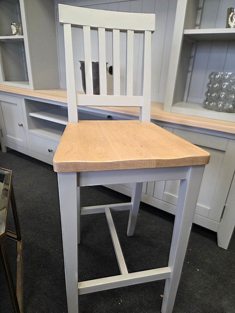 Chester Dove Grey Bar Stool
