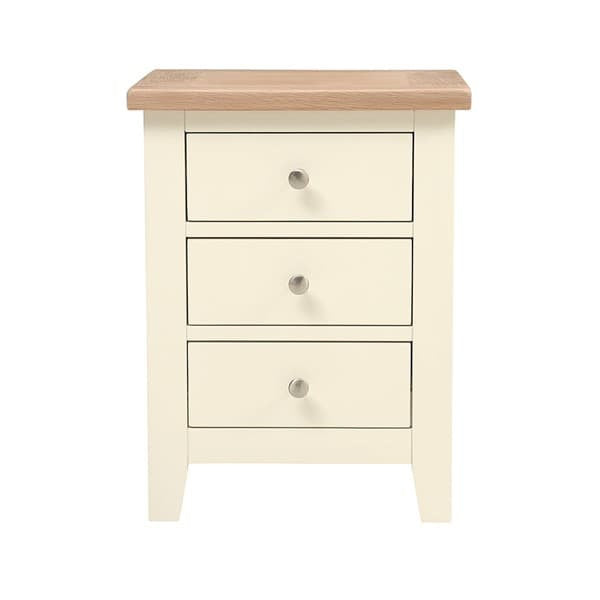 Chester Classic Cream 3 Drawer Bedside