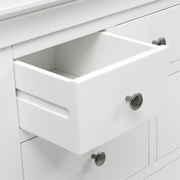 Chantilly Warm White 7 Drawer Chest
