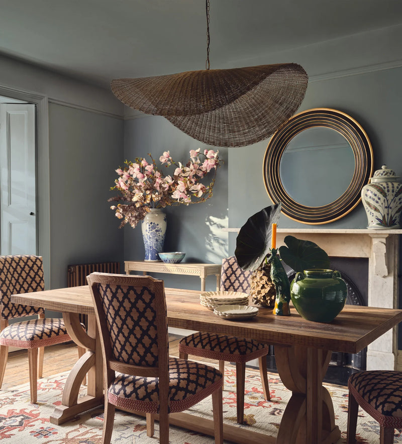 Tempus Dining Table -  Natural Recycled Elm