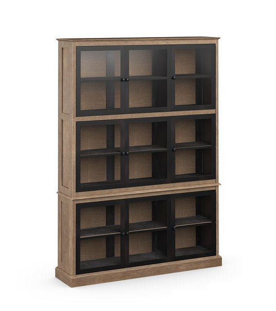 Pentomino Display Cabinet - Natural