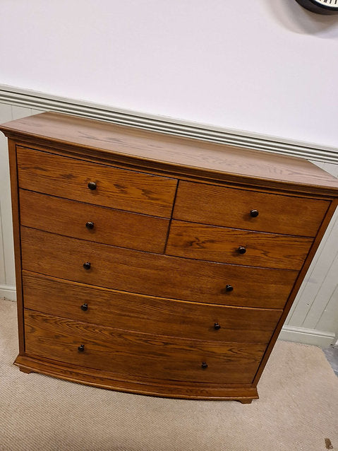 Winchcombe Dark Oak 7 Drawer Chest