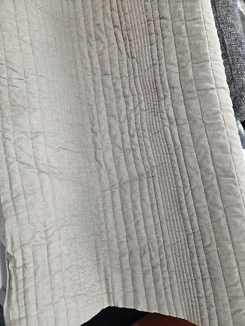 European Flax Linen Blanket - Smoke Grey