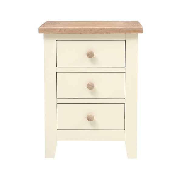 Chester Classic Cream 3 Drawer Bedside