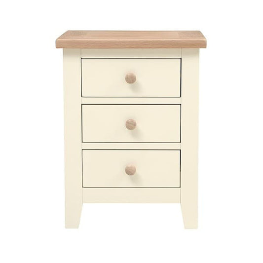 Chester Classic Cream 3 Drawer Bedside