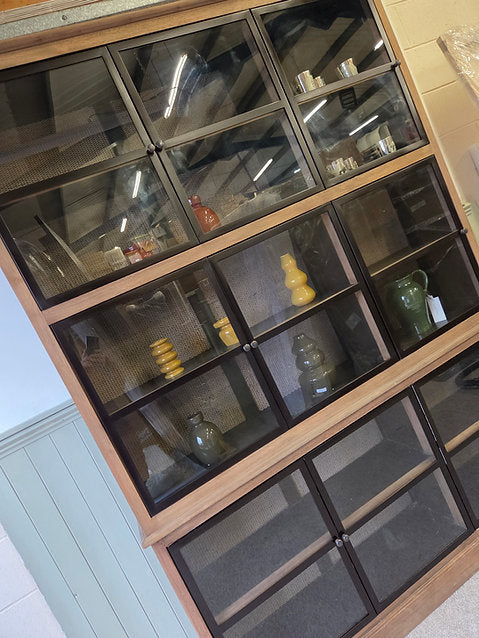 Pentomino Display Cabinet - Natural