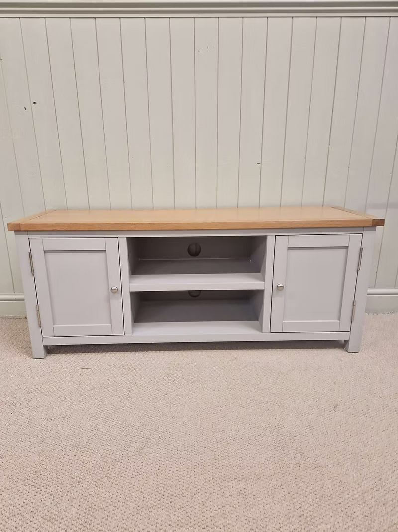 Simply Cotswold Pebble Grey TV Stand up to 50"