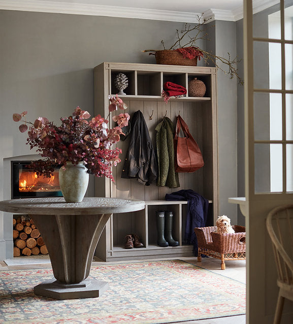 Anastasius Hallway Storage Unit- Silver Birch