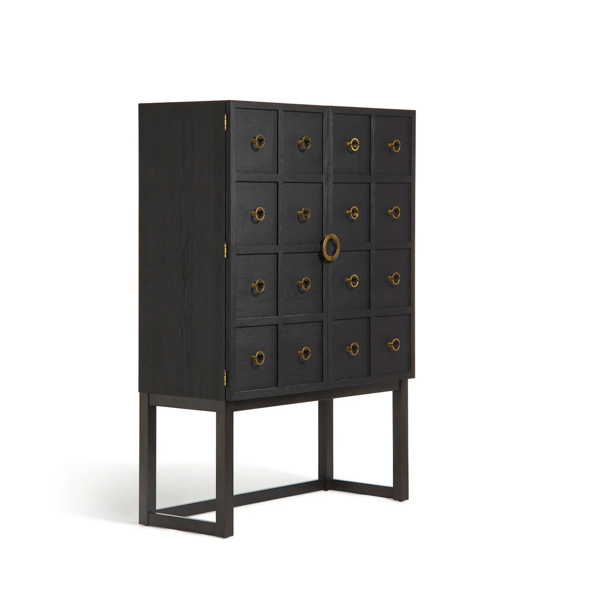 Lauretta Wine Cabinet Black