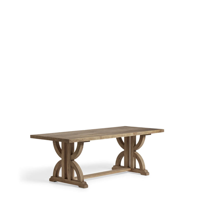 Tempus Dining Table -  Natural Recycled Elm