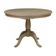 Elkstone Smoked Oak 4- 6 Seater Round Extending Dining Table