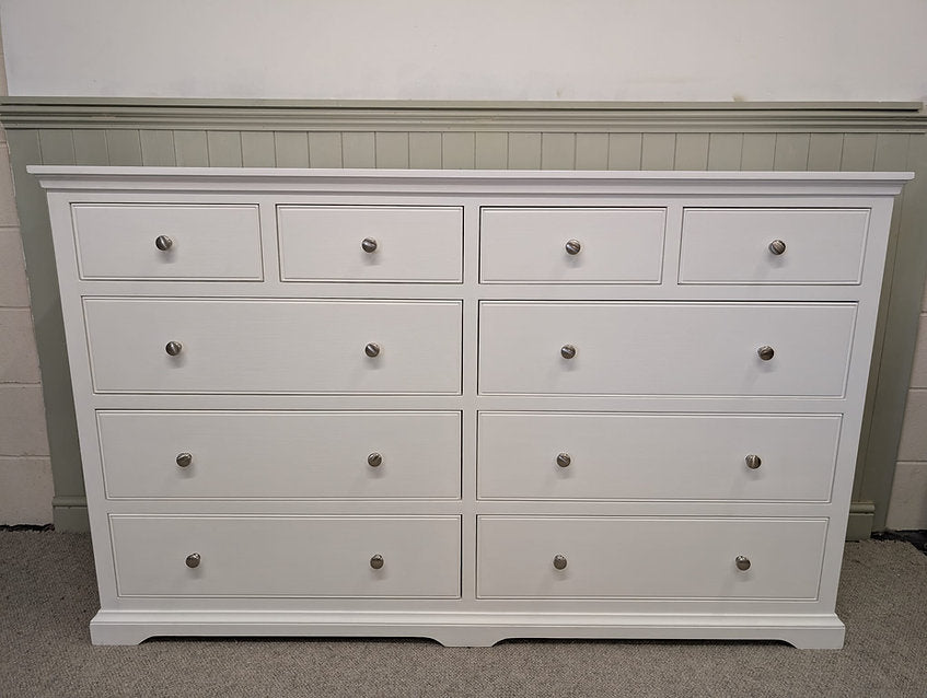 Fairford Soft White 10 Drawer Chest