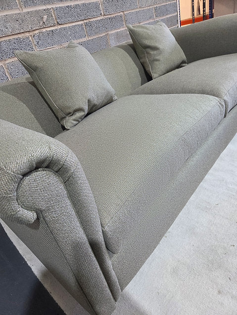 Walker 4 Seater Sofa - Green Marl - House Weave