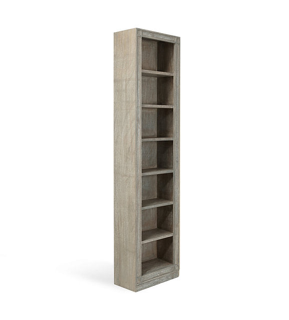 Anastasius Tall Narrow Shelves- Silver Birch