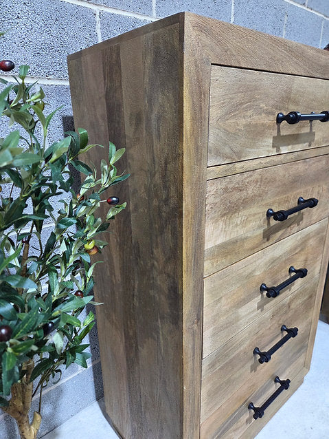 Oakleigh 5 Drawer Chest of Drawers