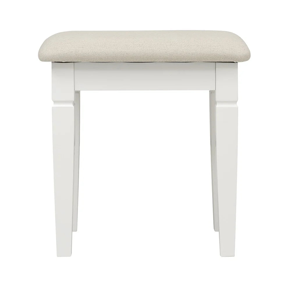 Chantilly Warm White Dressing table stool