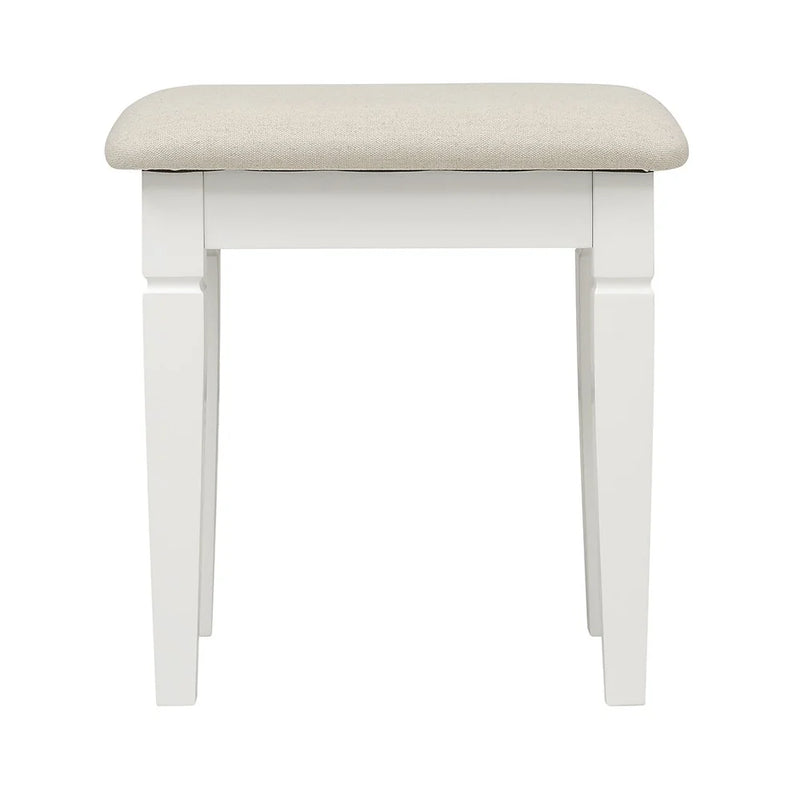 Chantilly Warm White Dressing table stool