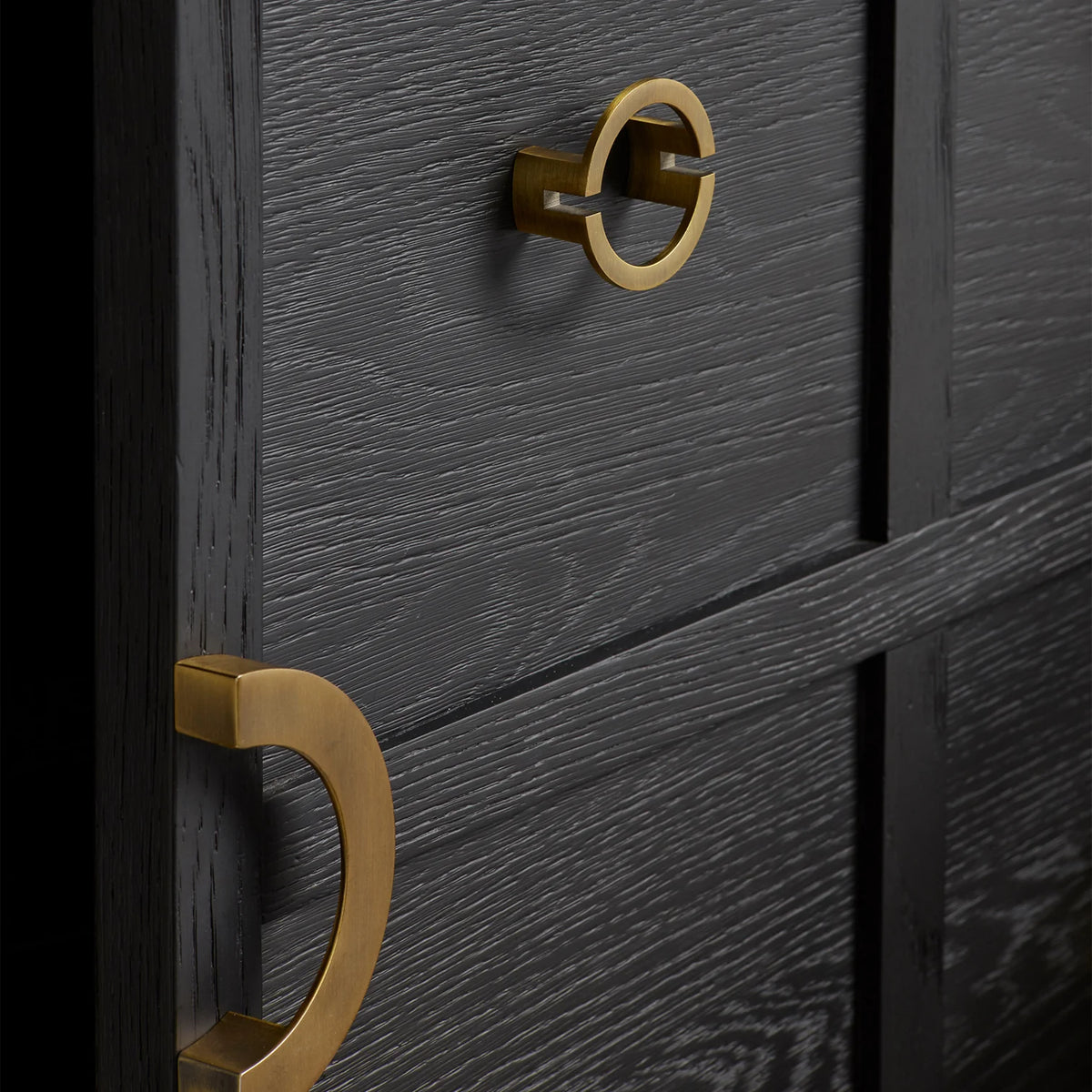 Lauretta Wine Cabinet Black