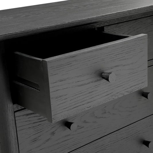 Berkeley Black Oak 10 Drawer Chest
