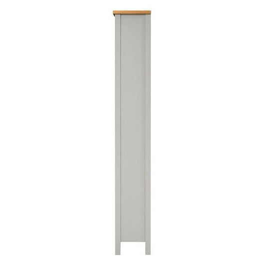 Simply Cotswold Pebble Grey Slim Bookcase