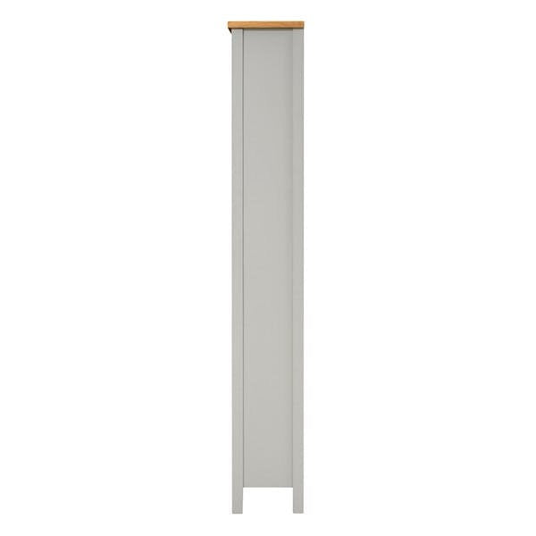 Simply Cotswold Pebble Grey Slim Bookcase