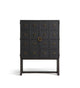 Lauretta Wine Cabinet Black