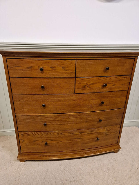 Winchcombe Dark Oak 7 Drawer Chest