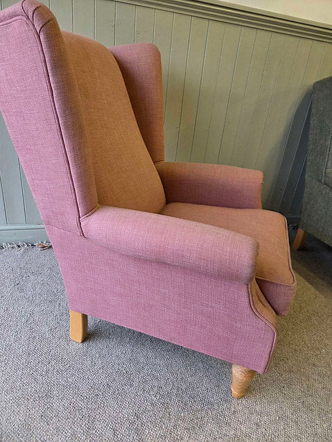 Alice Armchair- Dusky Blush House Linen
