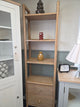 Berkeley Nordic Oak Slim Open Bookcase