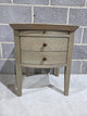 Winchcombe Smoked Oak 2 Drawer Bedside Table