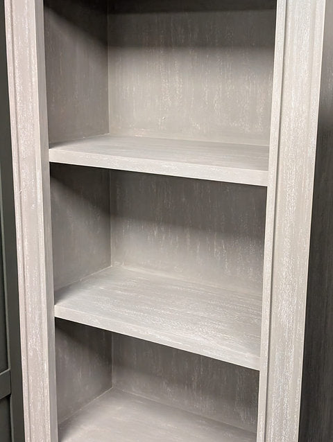 Anastasius Tall Narrow Shelves- Silver Birch