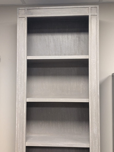Anastasius Tall Narrow Shelves- Silver Birch