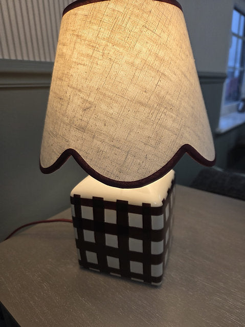 Kirsten Table Lamp- Red