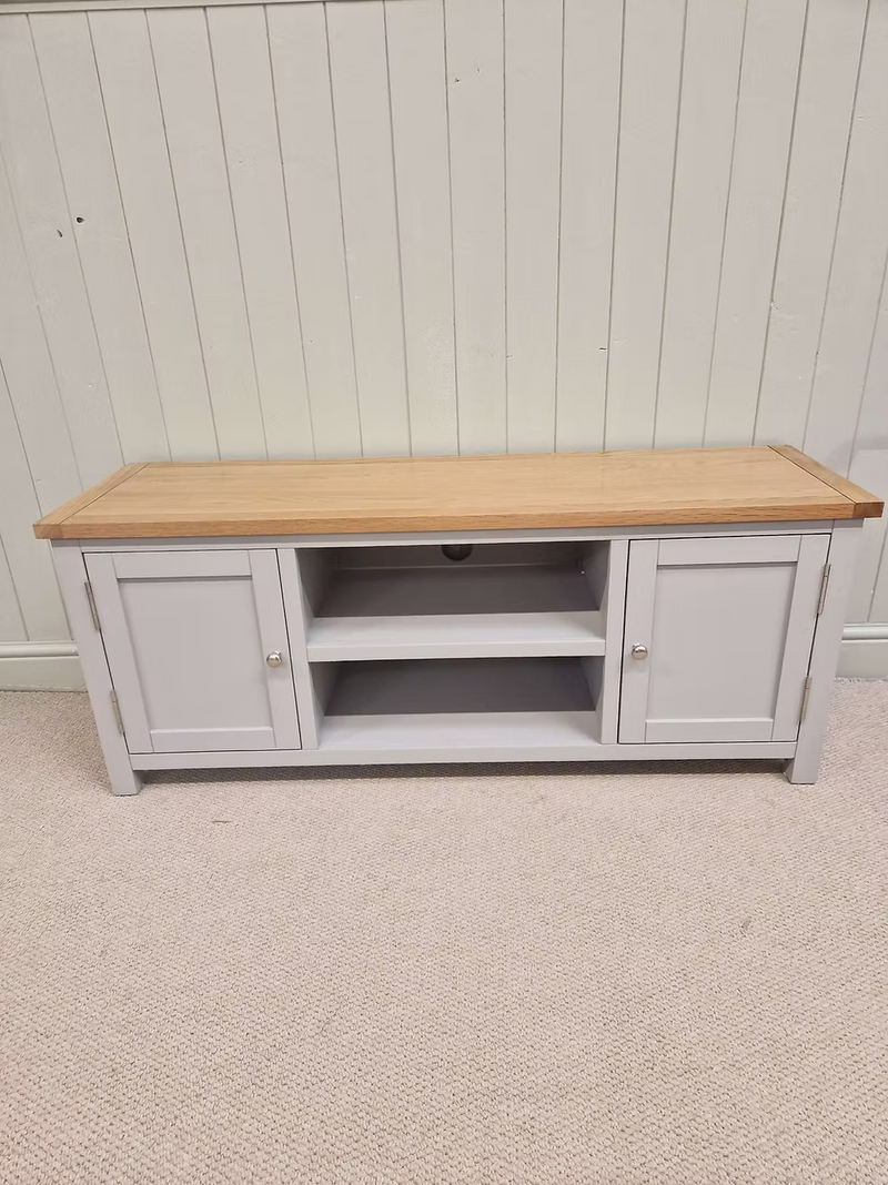 Simply Cotswold Pebble Grey TV Stand up to 50"