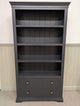 Chantilly Dusky Black Large Bookcase