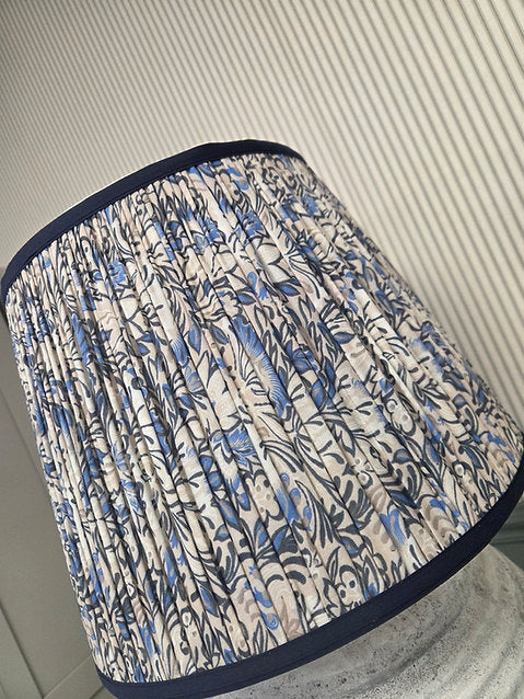 Floral Pleated Ceiling Lamp Shade